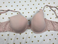 Victorias Secret Beige 32D T Shirt Lightly Lined Bra Demi