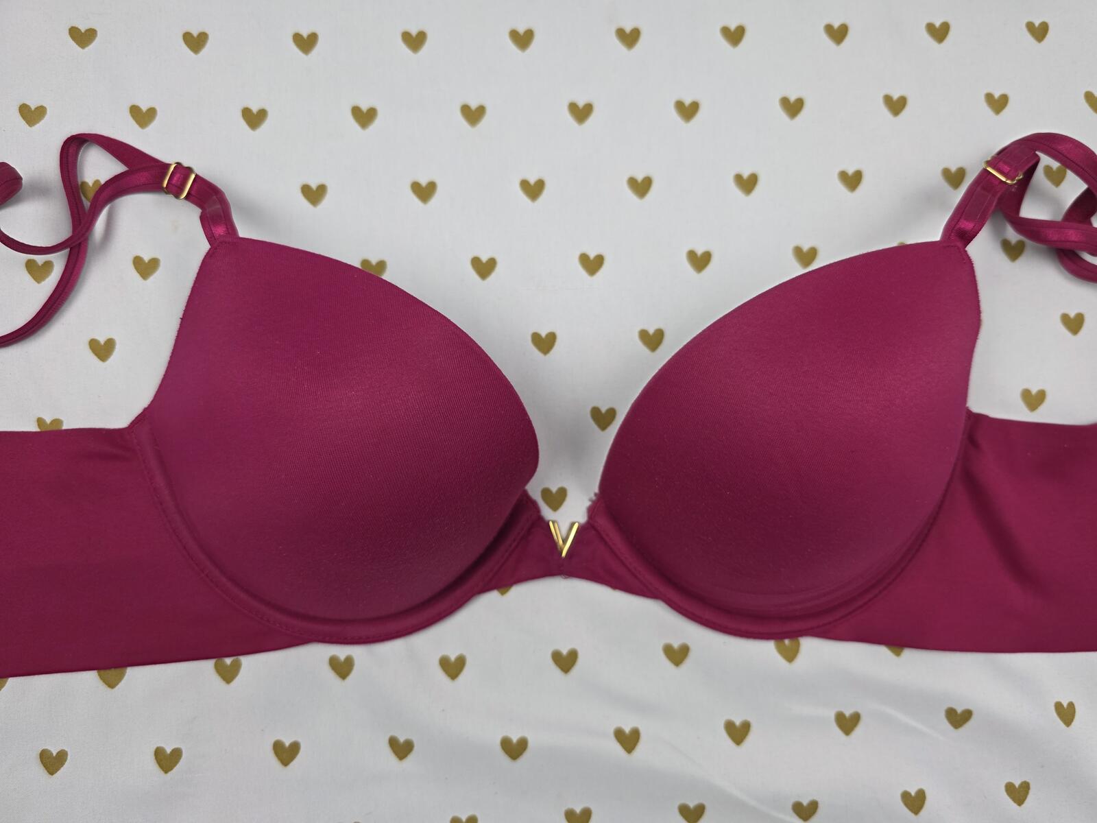Victorias Secret Soft stretchy purple Push Up bra 34C
