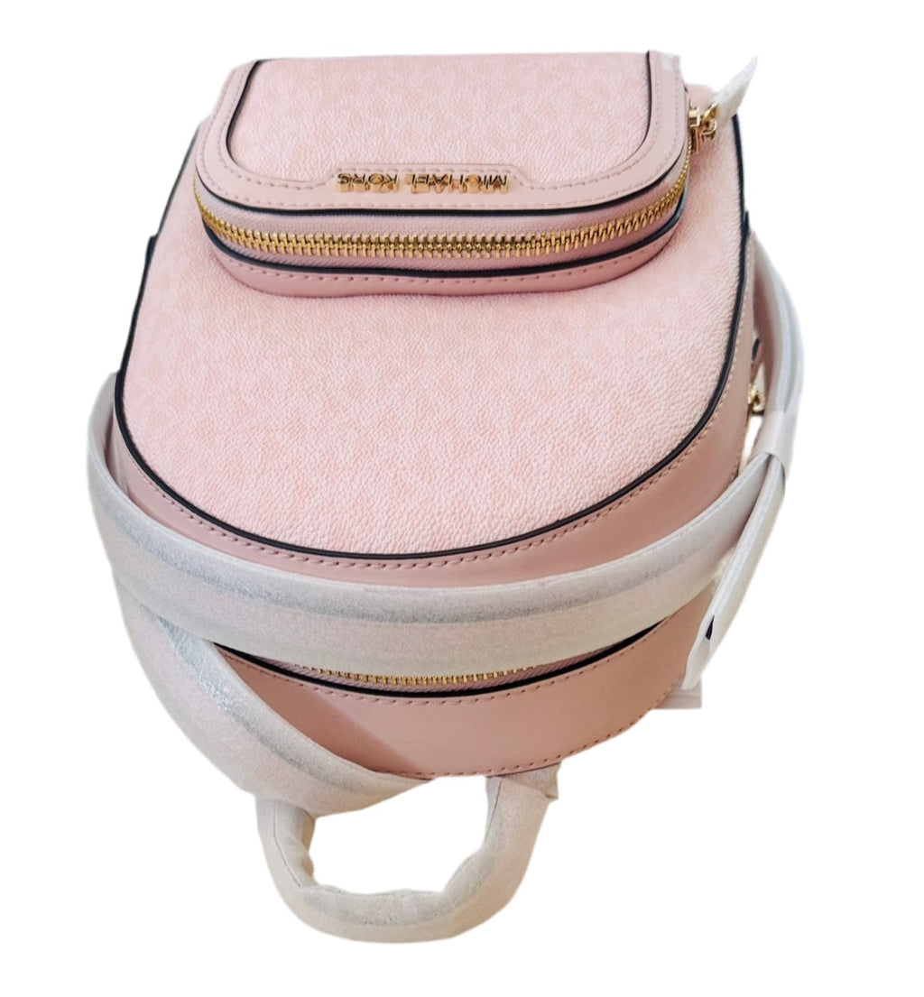 NWT Michael Kors Jaycee XS Convertible Zip Pocket Backpack In Blush