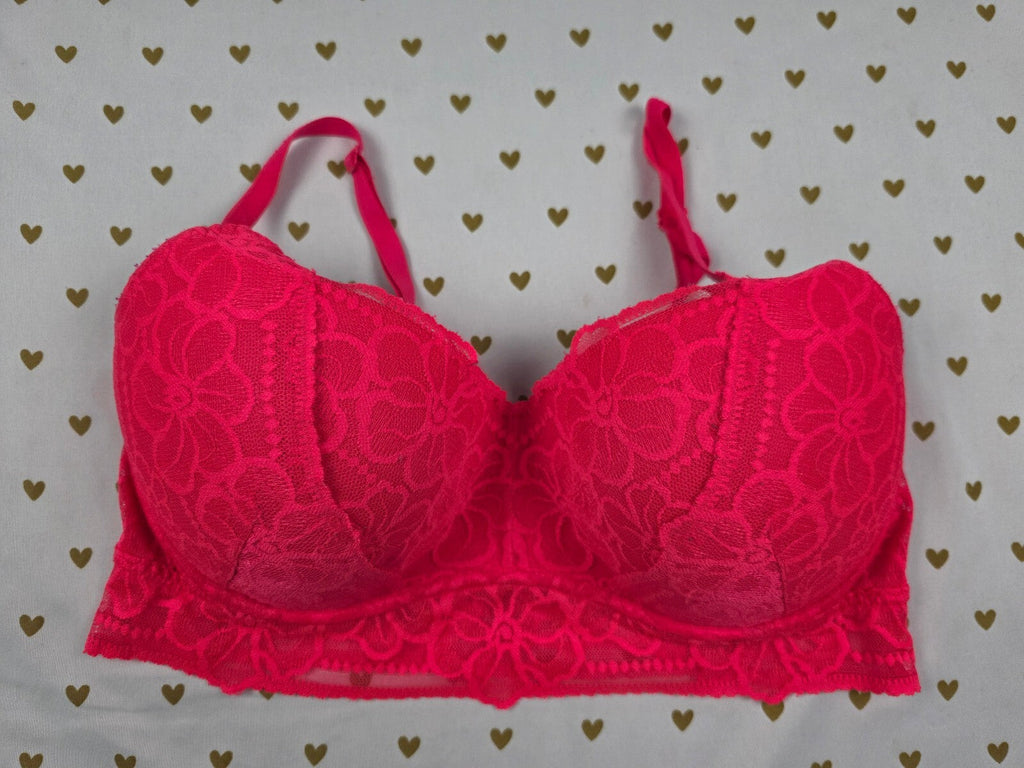 Victorias Secret Pink Formed Cup Large DD Bralette Bra Top Tank